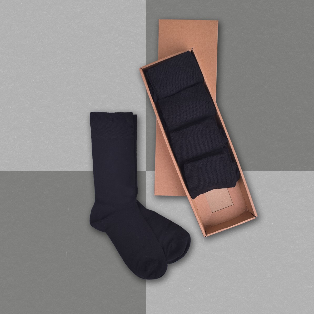 Pack černých ponožek